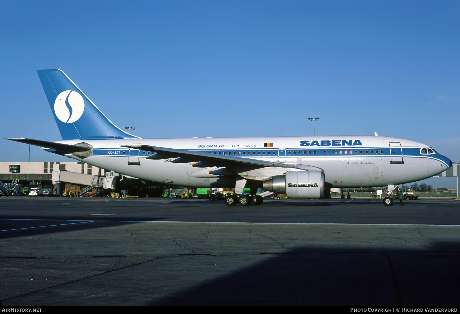 Aircraft Photo of OO-SCA | Airbus A310-222 | Sabena | AirHistory.net #744707