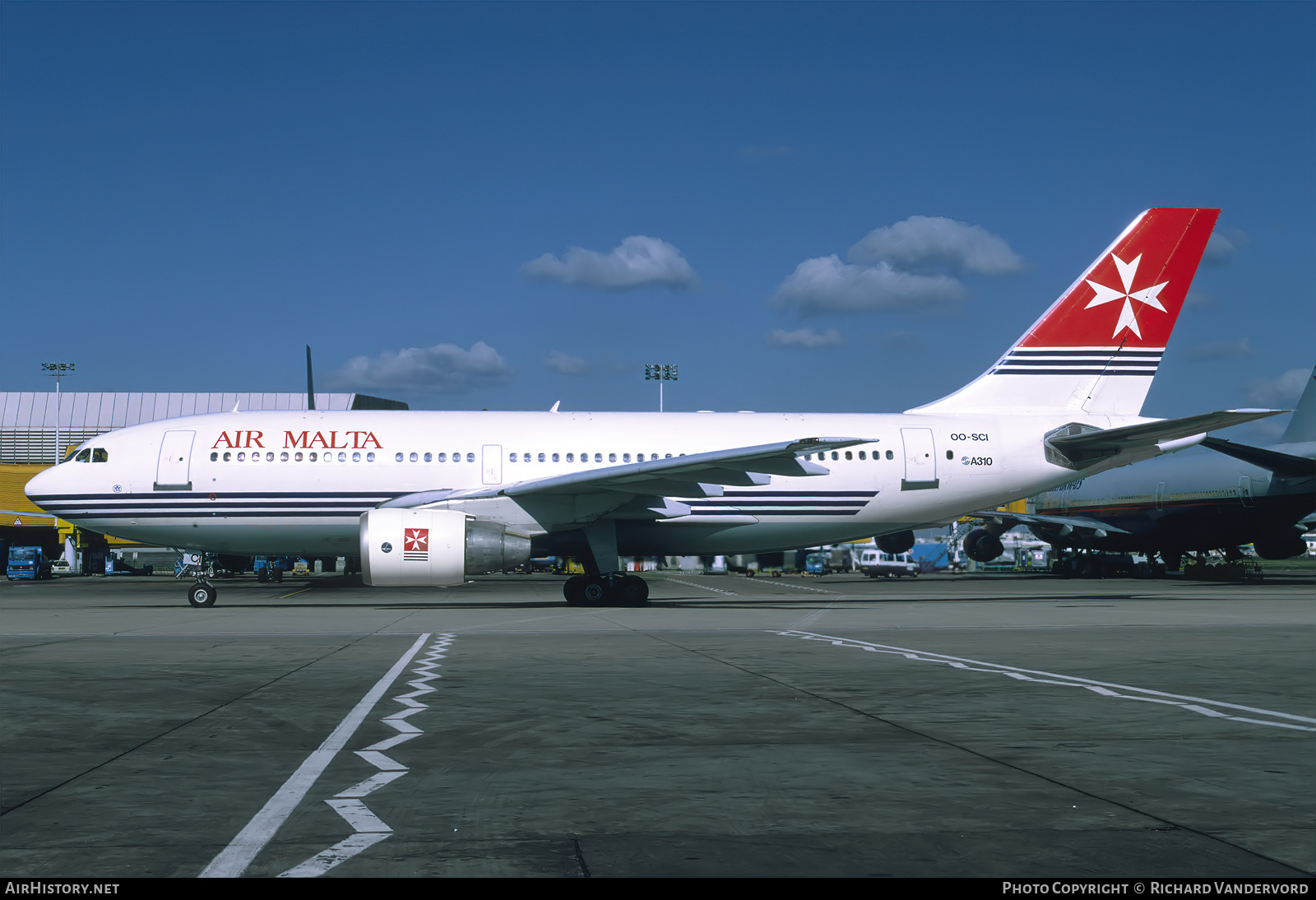 Aircraft Photo of OO-SCI | Airbus A310-222 | Air Malta | AirHistory.net #744711