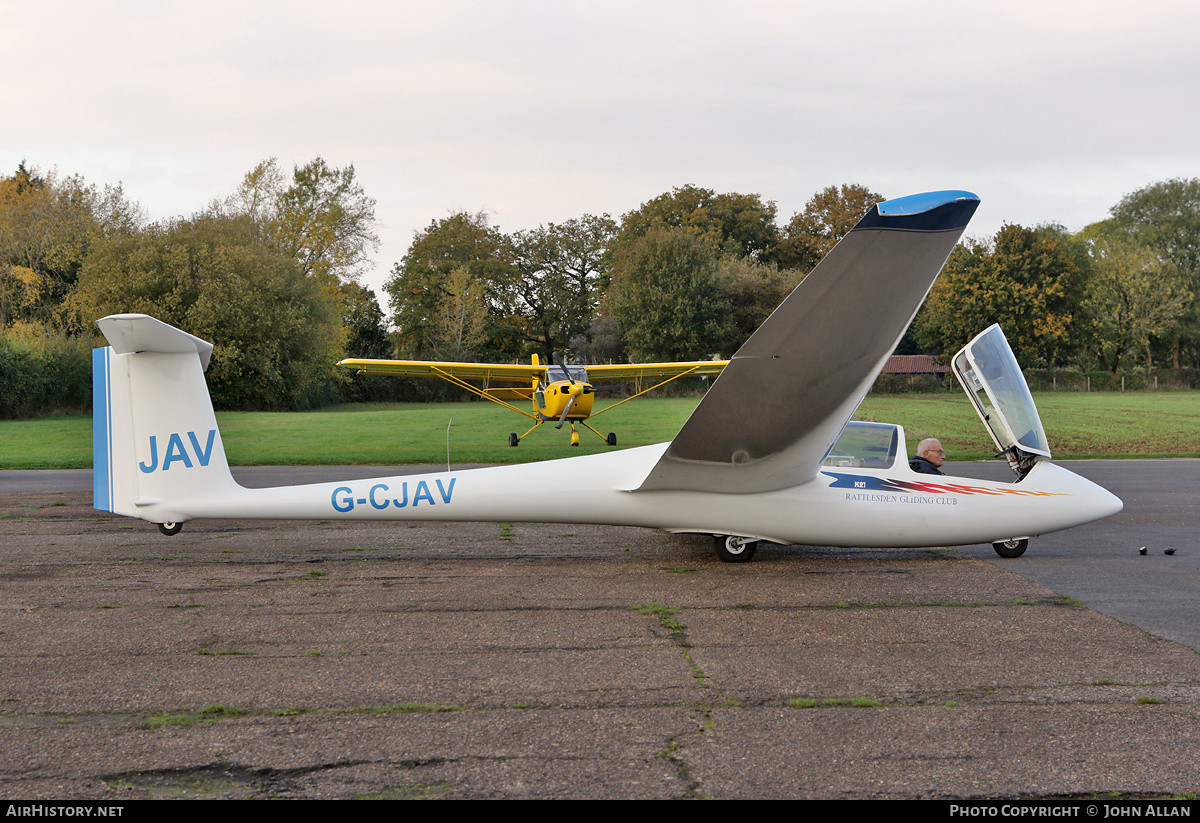 Aircraft Photo of G-CJAV | Schleicher ASK-21 | Rattlesden Gliding Club | AirHistory.net #744724