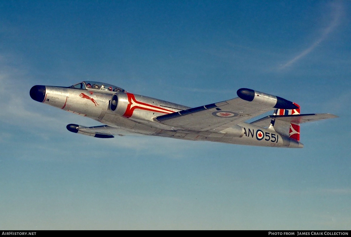 Aircraft Photo of 18551 | Avro Canada CF-100 Canuck Mk.5 | Canada - Air Force | AirHistory.net #744753