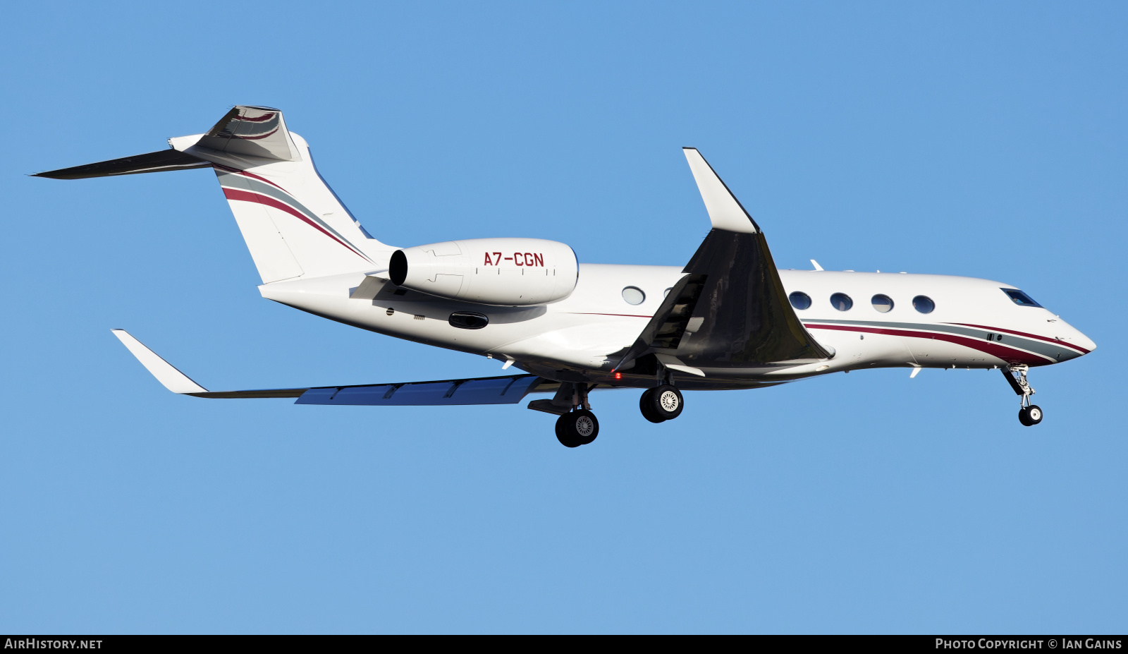 Aircraft Photo of A7-CGN | Gulfstream Aerospace G650ER (G-VI) | AirHistory.net #744758