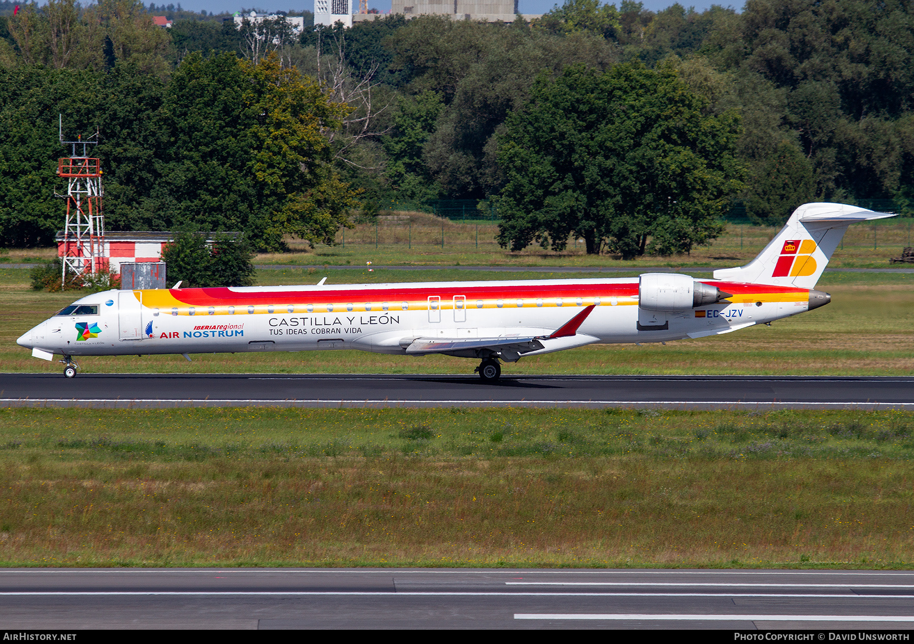 Aircraft Photo of EC-JZV | Bombardier CRJ-900 (CL-600-2D24) | Iberia Regional | AirHistory.net #744788