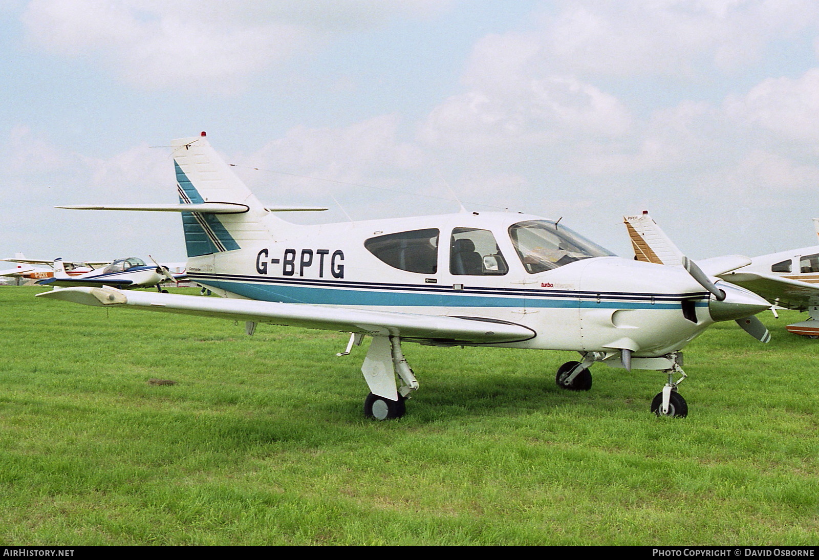 Aircraft Photo of G-BPTG | Rockwell Commander 112TC | AirHistory.net #744789