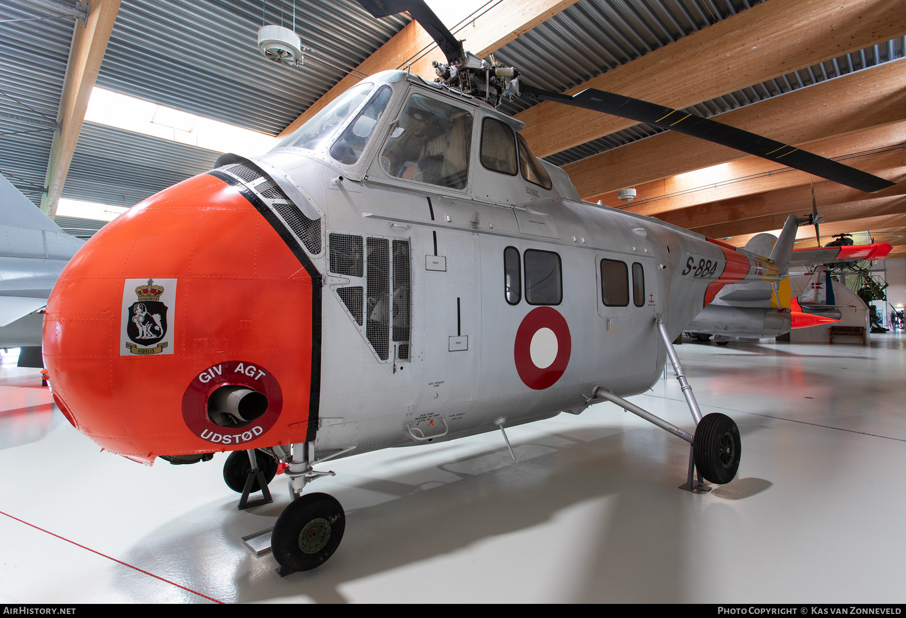 Aircraft Photo of S-884 | Sikorsky S-55C | Denmark - Air Force | AirHistory.net #744806