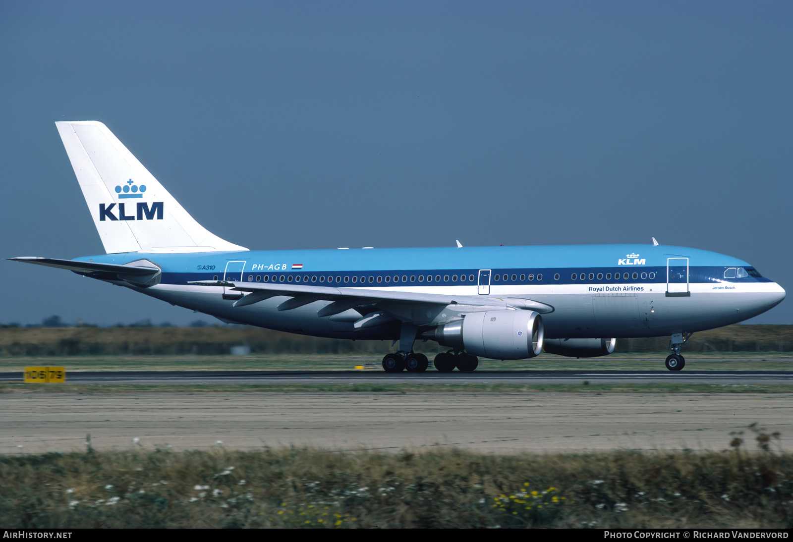 Aircraft Photo of PH-AGB | Airbus A310-203 | KLM - Royal Dutch Airlines | AirHistory.net #744809