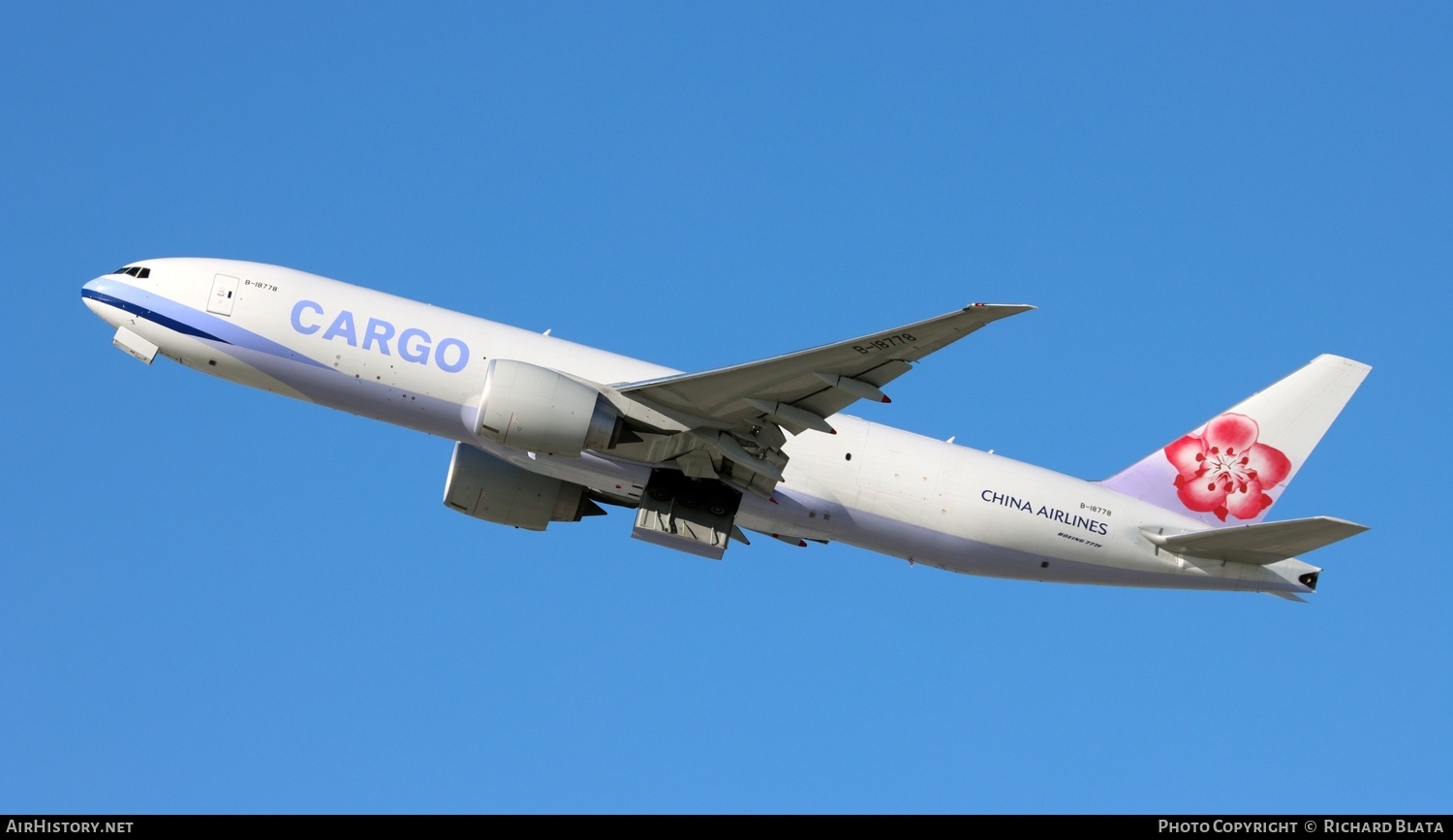 Aircraft Photo of B-18778 | Boeing 777-F | China Airlines Cargo | AirHistory.net #744837