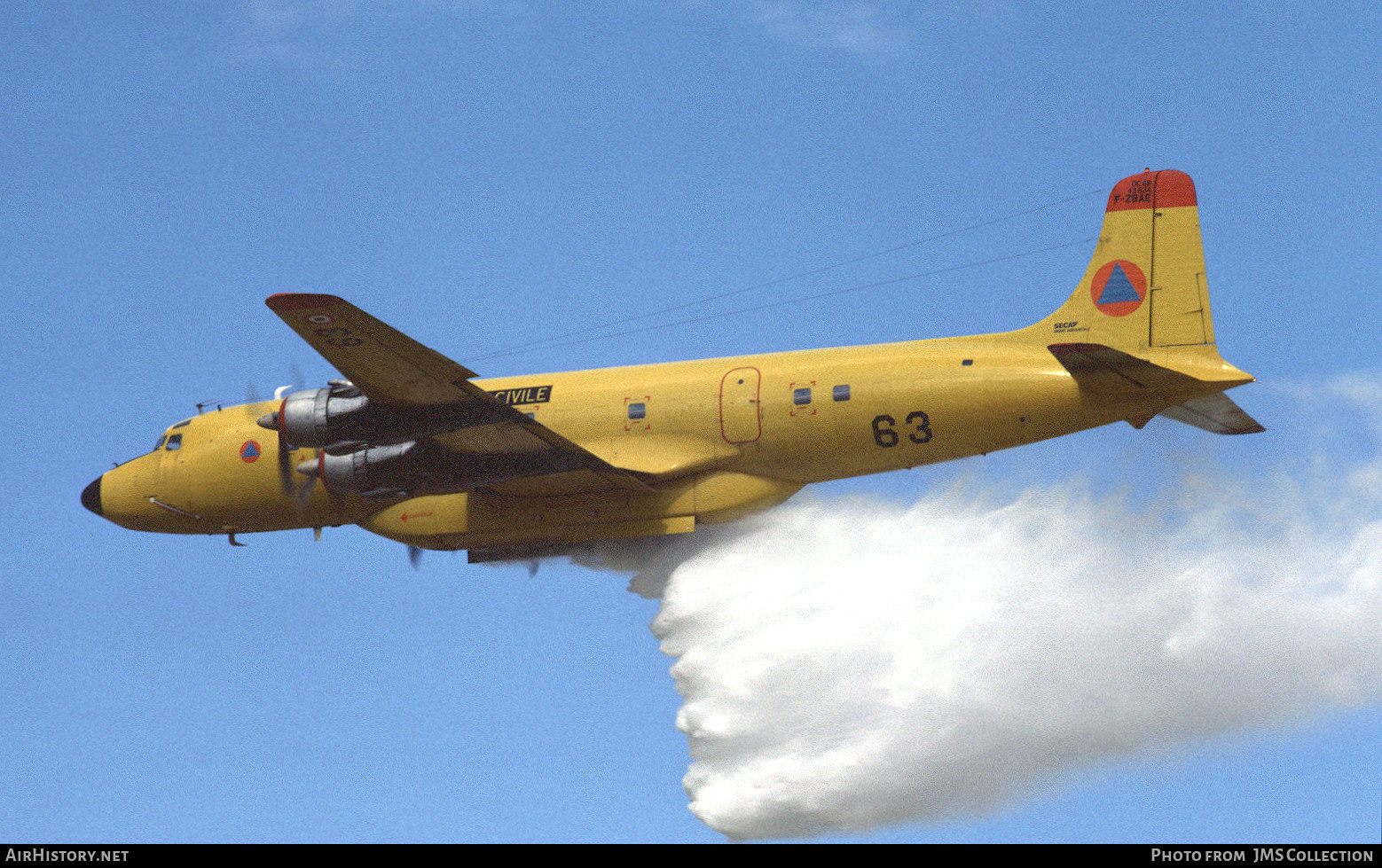 Aircraft Photo of F-ZBAE | Douglas DC-6B/AT | Sécurité Civile | AirHistory.net #744841
