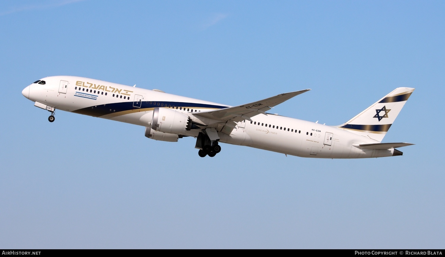 Aircraft Photo of 4X-EDM | Boeing 787-9 Dreamliner | El Al Israel Airlines | AirHistory.net #744854