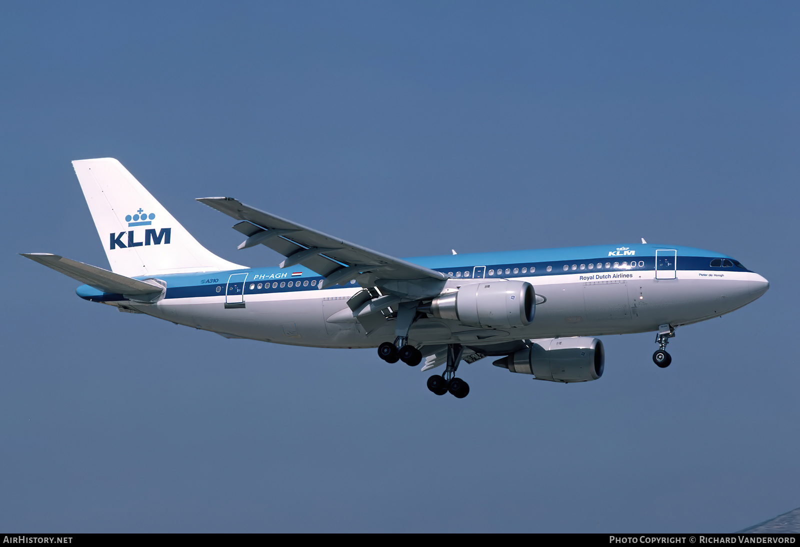 Aircraft Photo of PH-AGH | Airbus A310-203 | KLM - Royal Dutch Airlines | AirHistory.net #744859