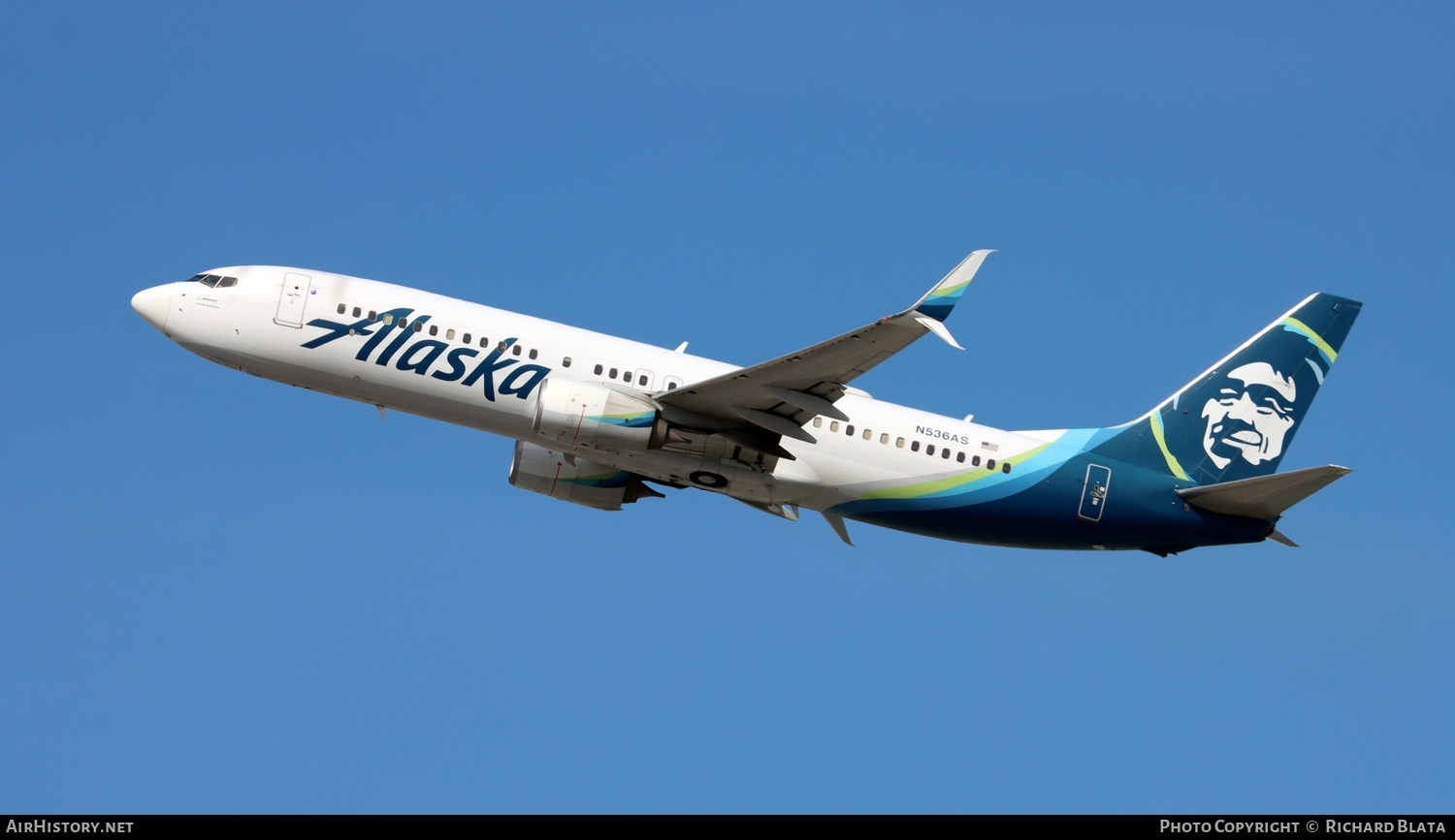 Aircraft Photo of N536AS | Boeing 737-890 | Alaska Airlines | AirHistory.net #744860