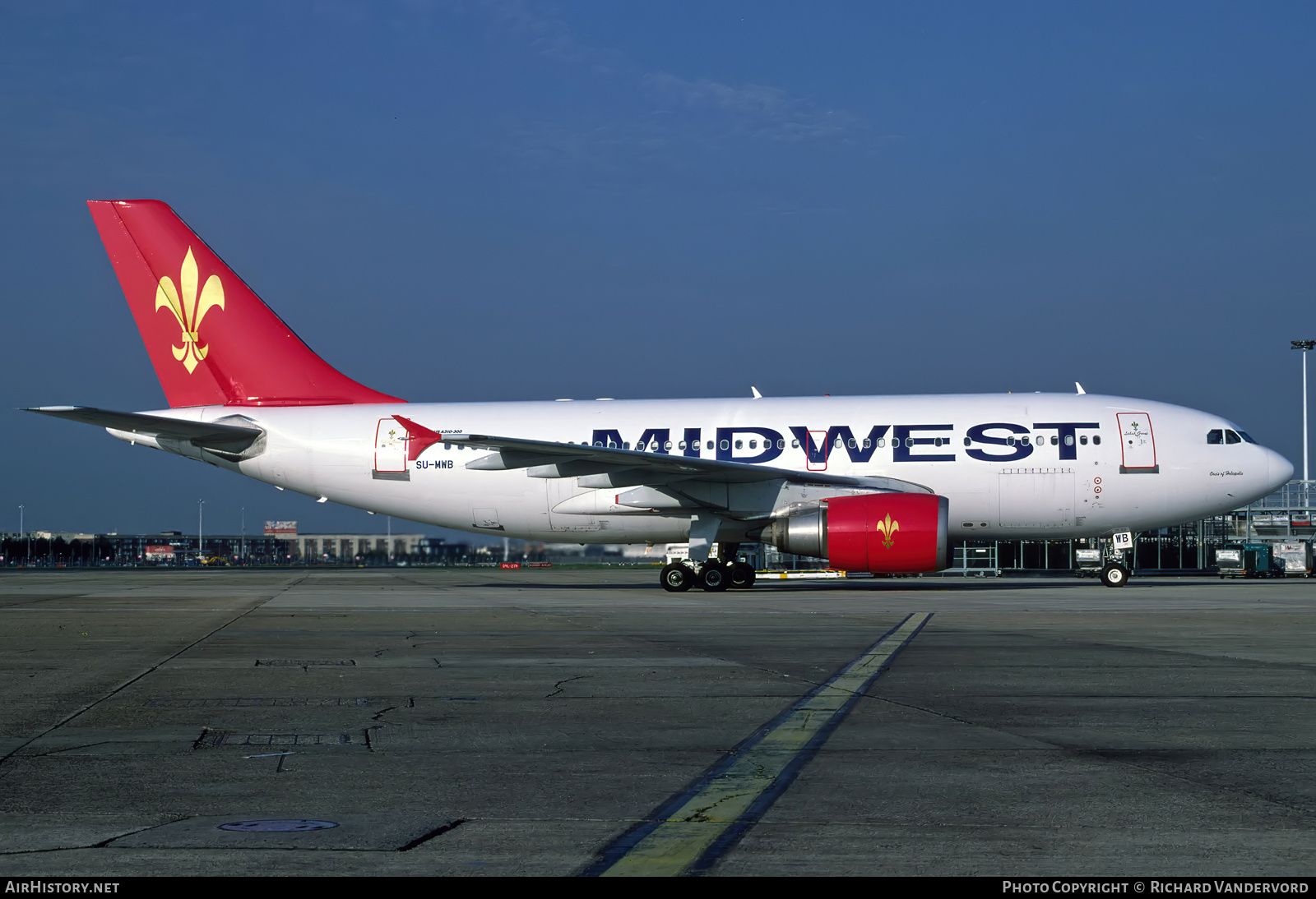Aircraft Photo of SU-MWB | Airbus A310-304 | Midwest Airlines | AirHistory.net #744863