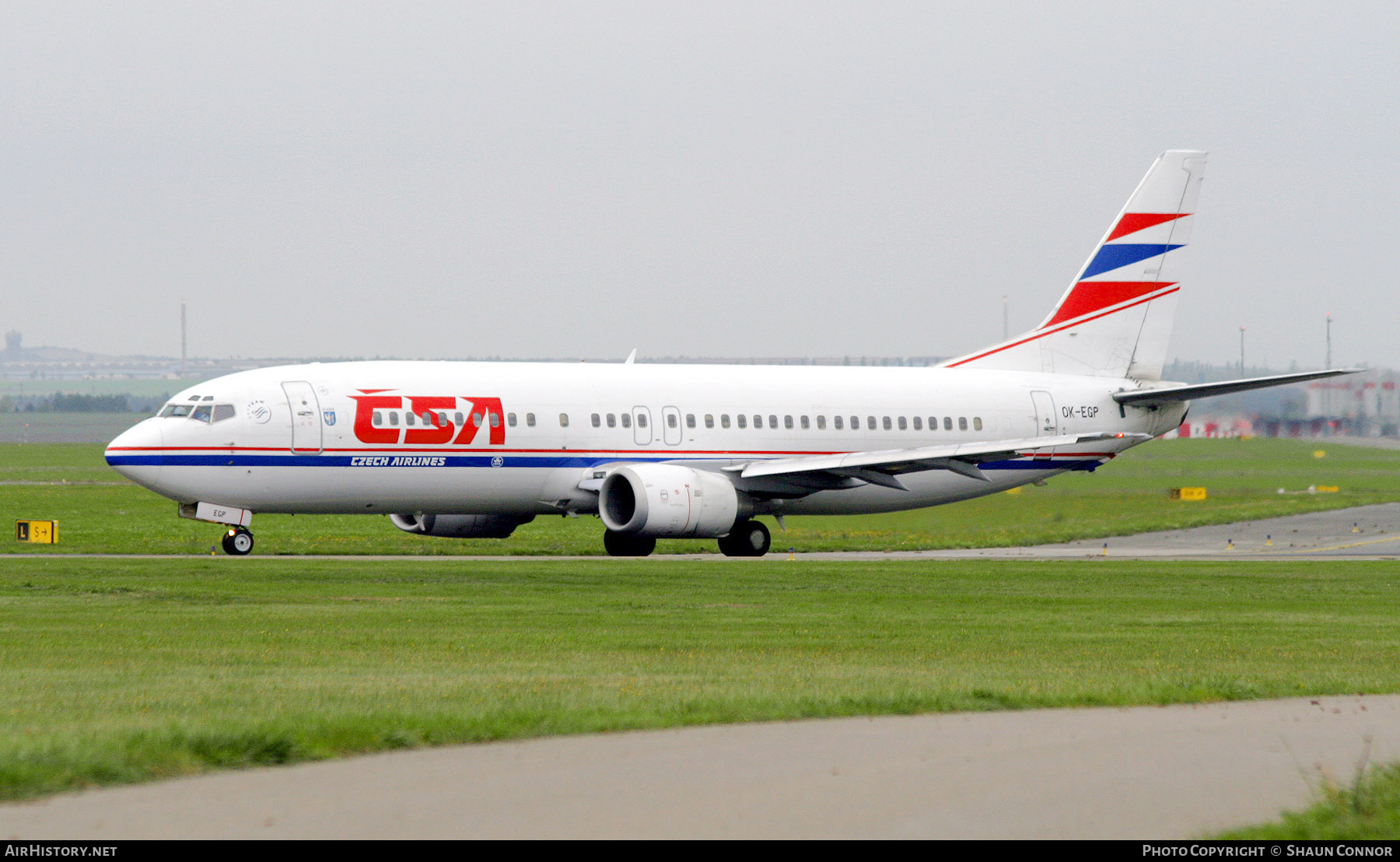 Aircraft Photo of OK-EGP | Boeing 737-45S | ČSA - Czech Airlines | AirHistory.net #744877