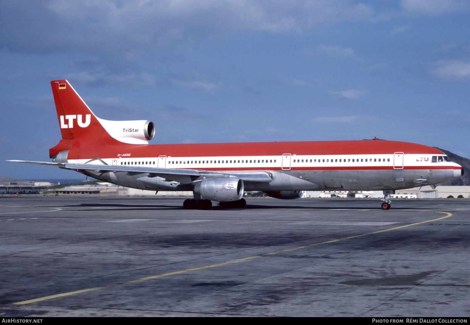 Aircraft Photo of D-AERE | Lockheed L-1011-385-1 TriStar 1 | LTU - Lufttransport-Unternehmen | AirHistory.net #744878