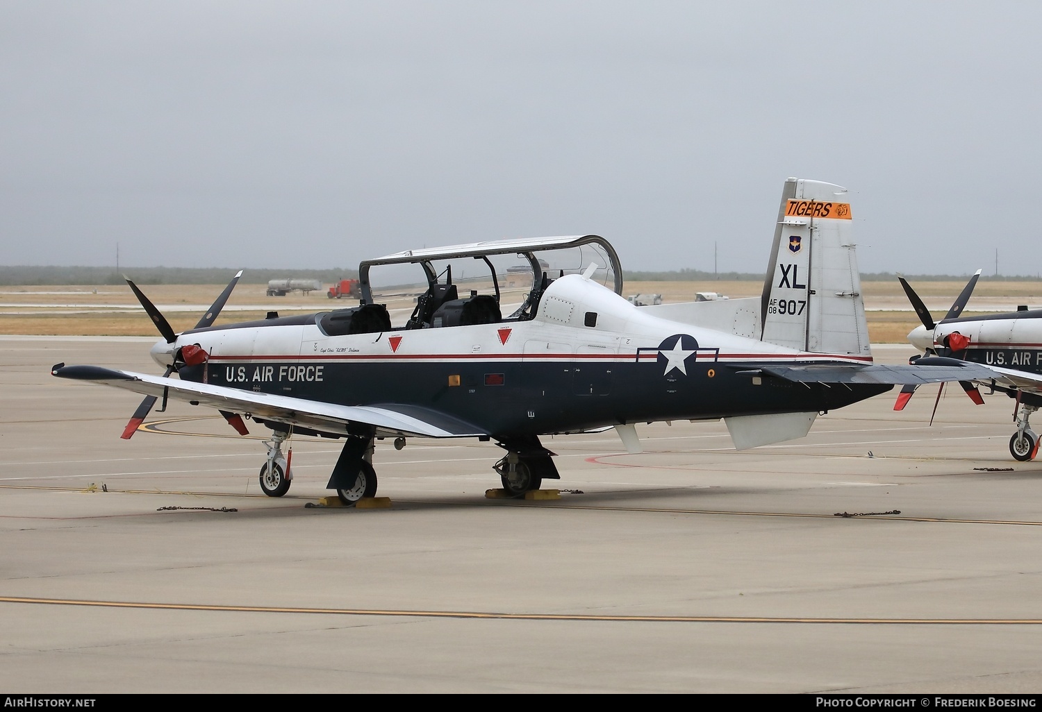 Aircraft Photo of 08-3907 | Hawker Beechcraft T-6A Texan II | USA - Air Force | AirHistory.net #744888