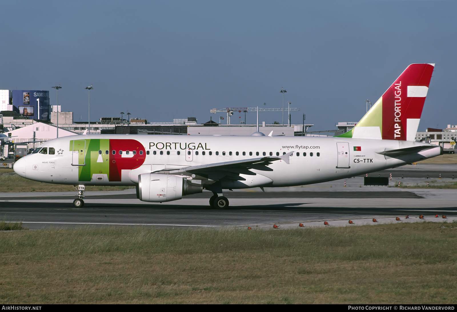 Aircraft Photo of CS-TTK | Airbus A319-111 | TAP Portugal | AirHistory.net #744894
