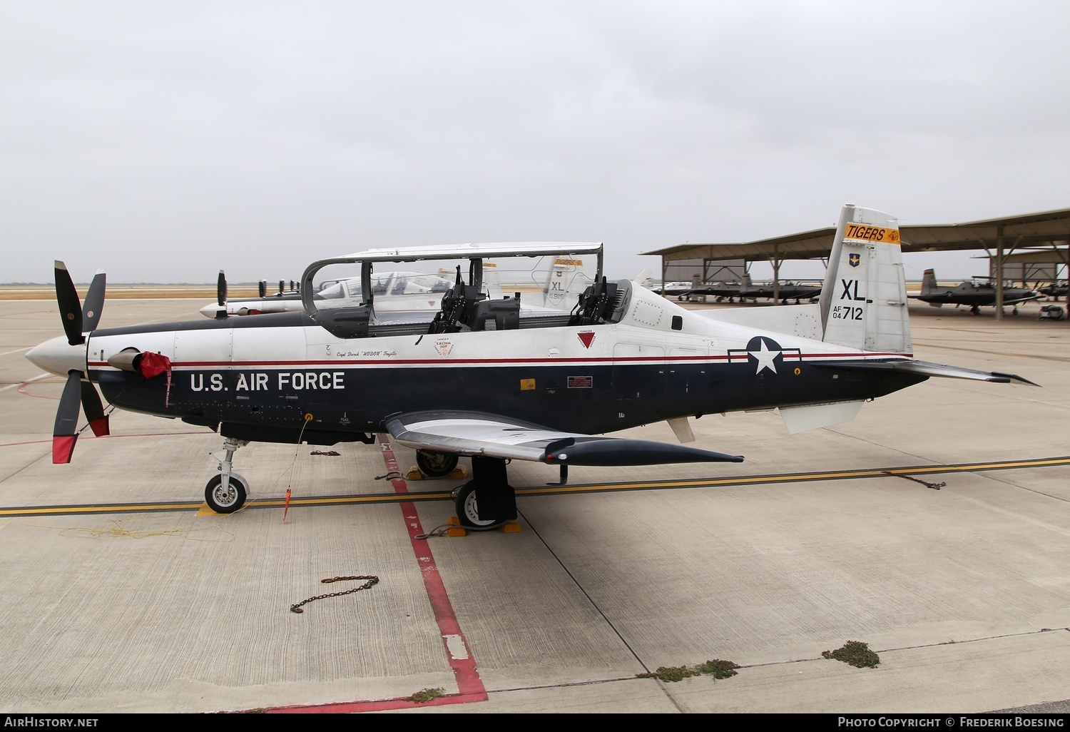 Aircraft Photo of 04-3712 | Raytheon T-6A Texan II | USA - Air Force | AirHistory.net #744902
