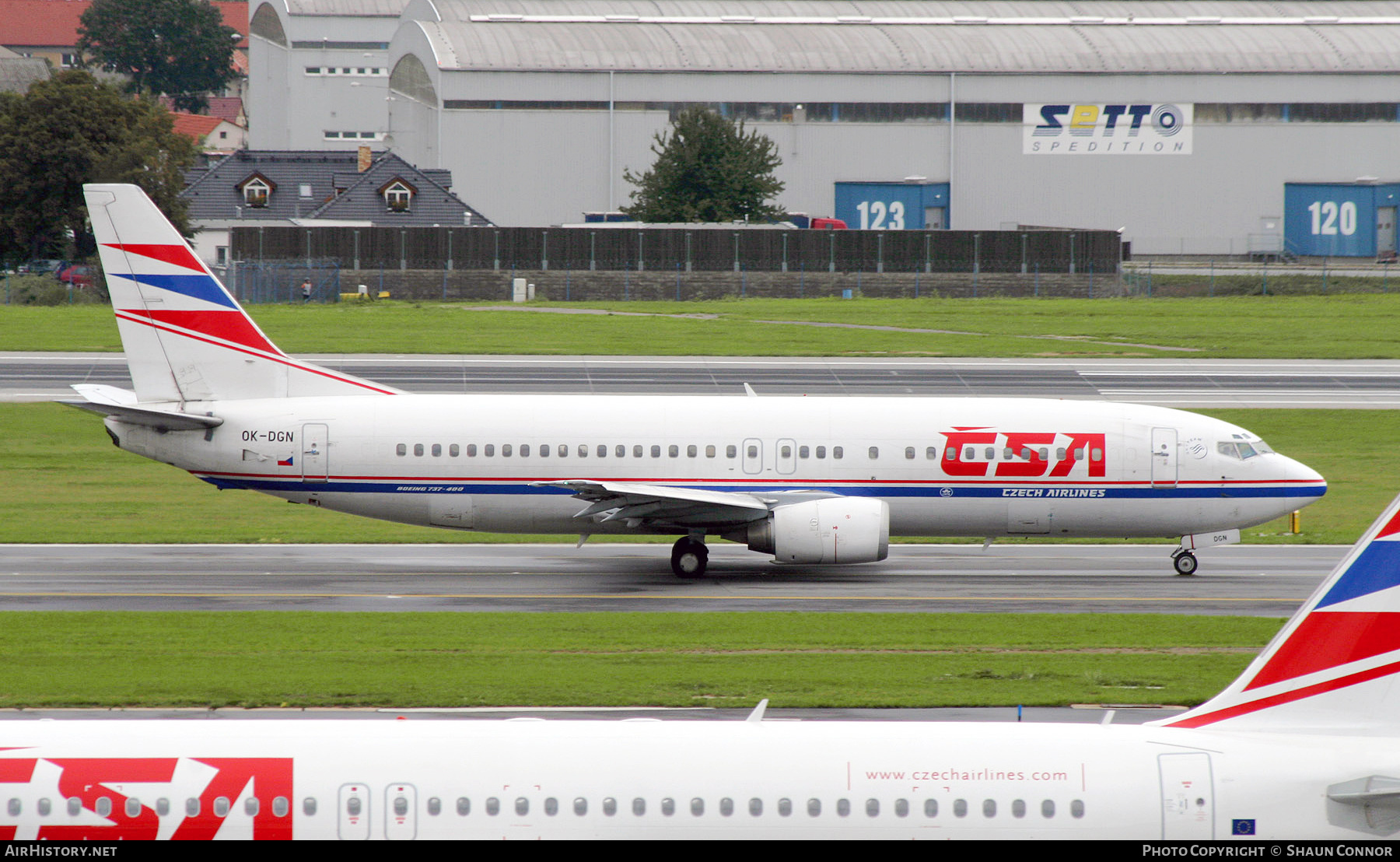 Aircraft Photo of OK-DGN | Boeing 737-45S | ČSA - Czech Airlines | AirHistory.net #744909