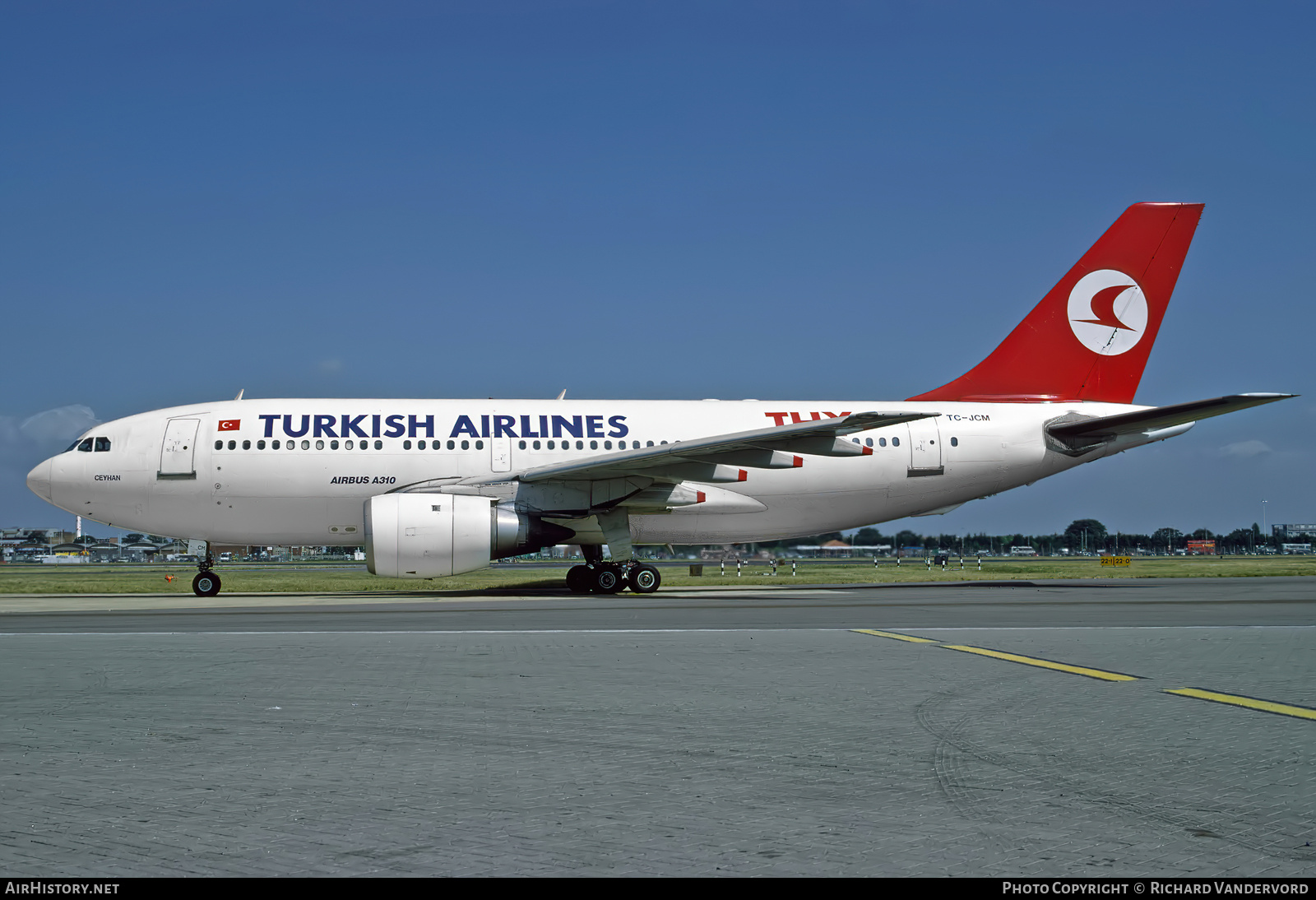 Aircraft Photo of TC-JCM | Airbus A310-203 | Turkish Airlines | AirHistory.net #744923