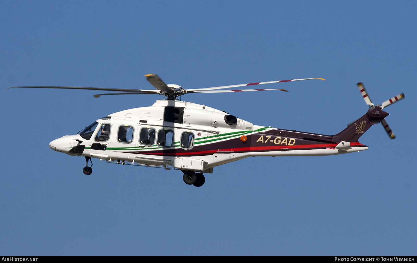 Aircraft Photo of A7-GAD | AgustaWestland AW-189 | Gulf Helicopters | AirHistory.net #744934
