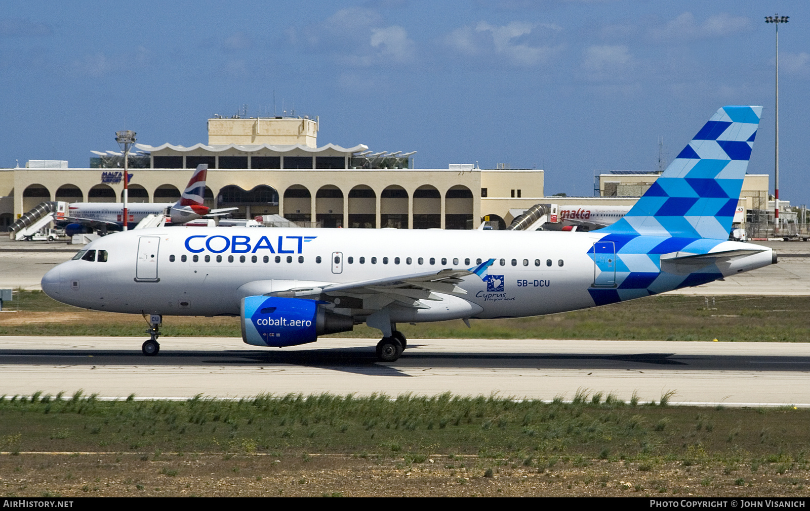 Aircraft Photo of 5B-DCU | Airbus A319-112 | Cobalt Air | AirHistory.net #744942