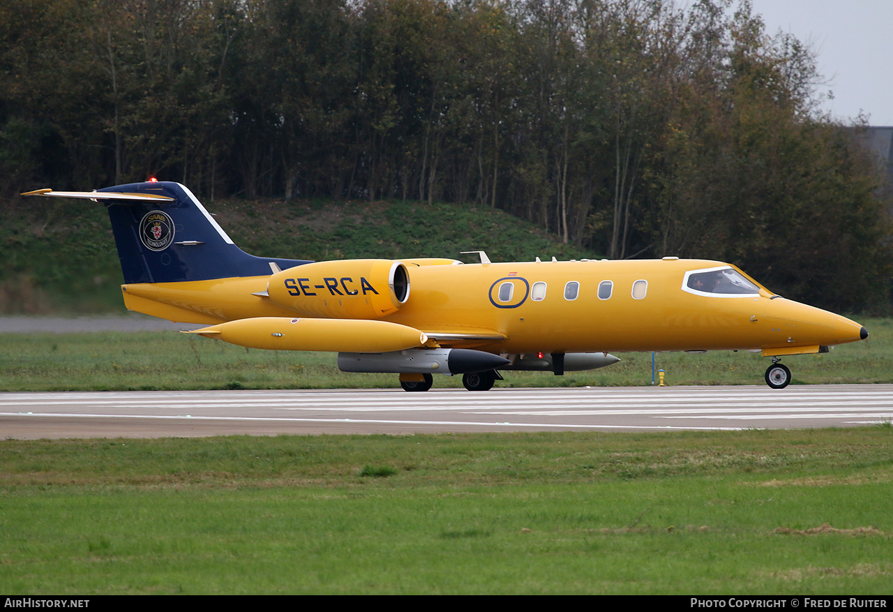 Aircraft Photo of SE-RCA | Gates Learjet 35A | Saab Technologies | AirHistory.net #744953