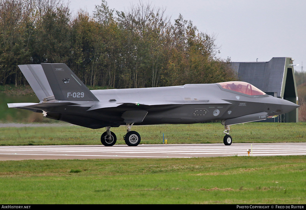 Aircraft Photo of F-029 | Lockheed Martin F-35A Lightning II | Netherlands - Air Force | AirHistory.net #744955