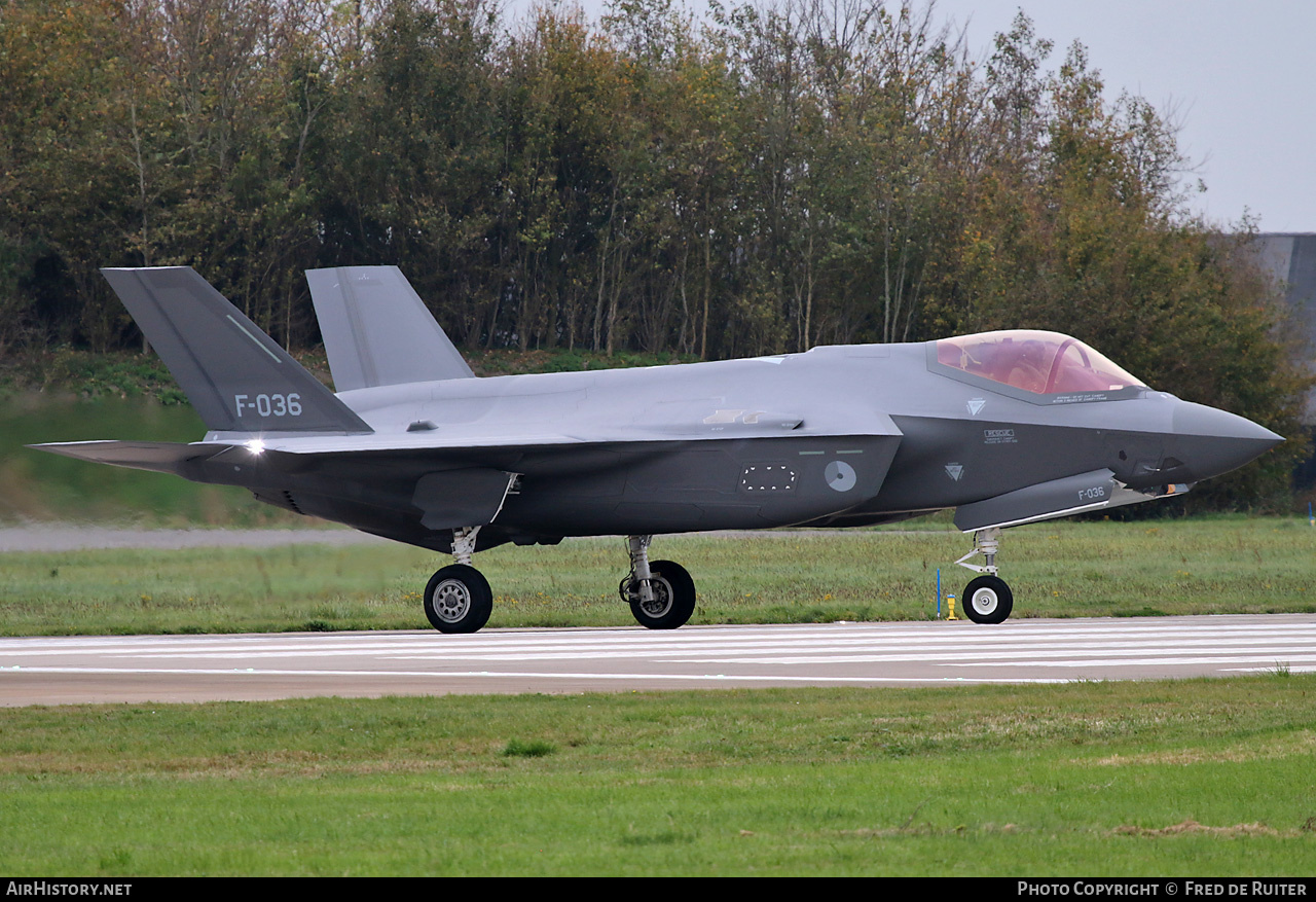 Aircraft Photo of F-036 | Lockheed Martin F-35A Lightning II | Netherlands - Air Force | AirHistory.net #744968