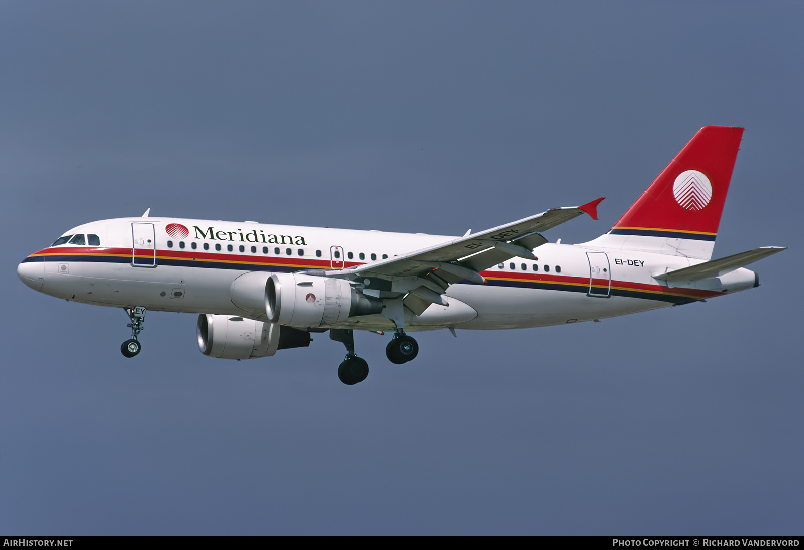 Aircraft Photo of EI-DEY | Airbus A319-112 | Meridiana | AirHistory.net #744969