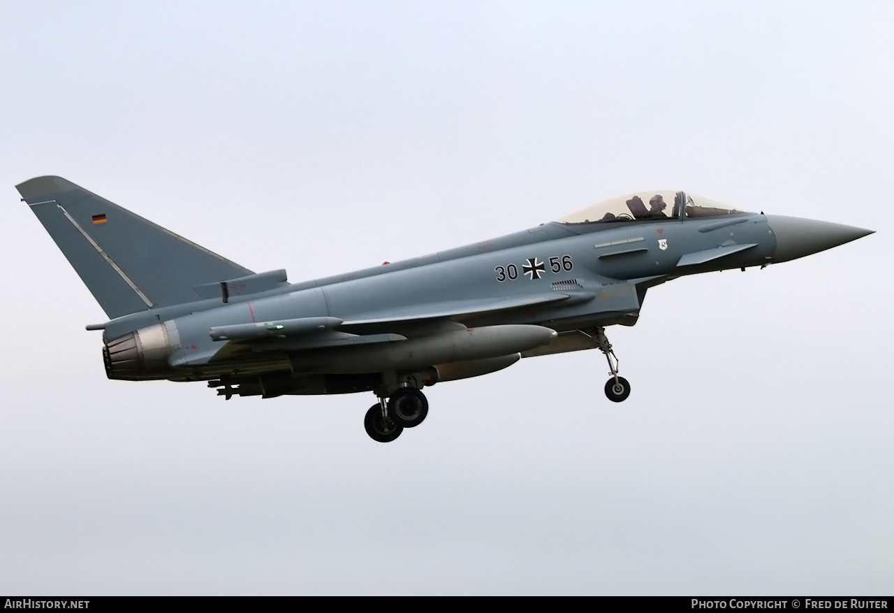 Aircraft Photo of 3056 | Eurofighter EF-2000 Typhoon S | Germany - Air Force | AirHistory.net #744978