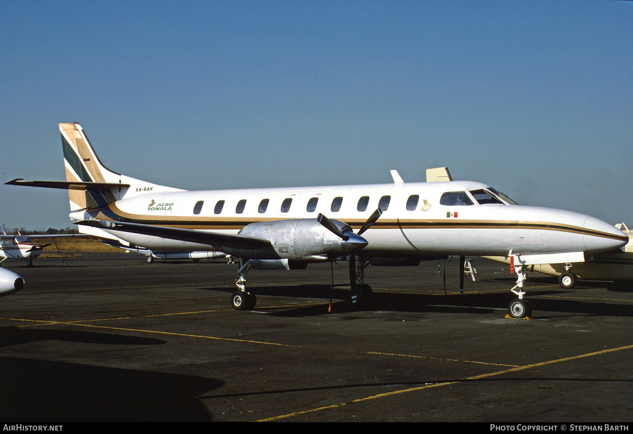 Aircraft Photo of XA-SAK | Swearingen SA-226TC Metro II | Aero Tonala | AirHistory.net #744980
