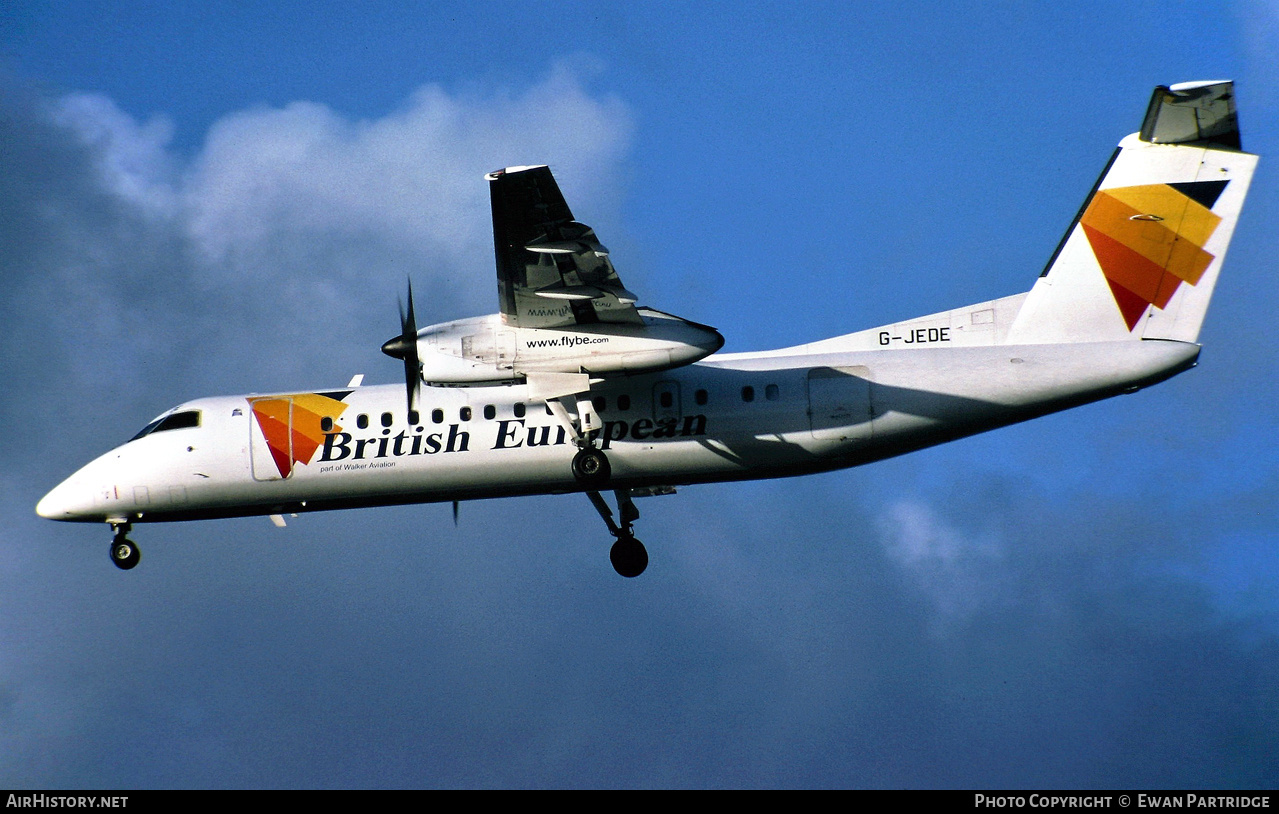Aircraft Photo of G-JEDE | De Havilland Canada DHC-8-311 Dash 8 | British European | AirHistory.net #744982