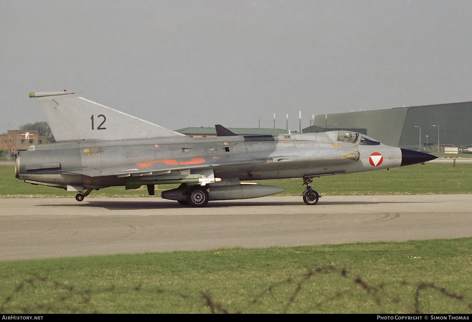 Aircraft Photo of 12 | Saab J35Oe Draken | Austria - Air Force | AirHistory.net #744989