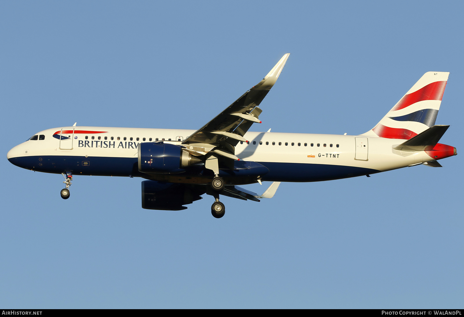 Aircraft Photo of G-TTNT | Airbus A320-251N | British Airways | AirHistory.net #744991