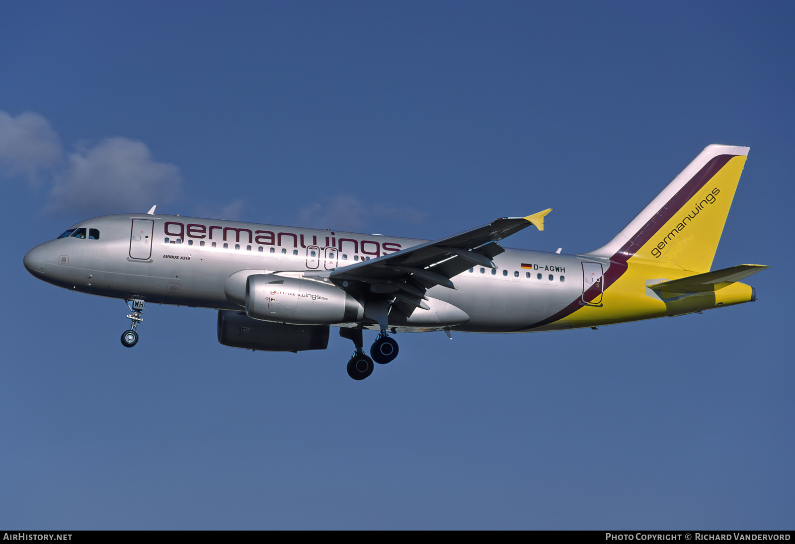 Aircraft Photo of D-AGWH | Airbus A319-132 | Germanwings | AirHistory.net #745010