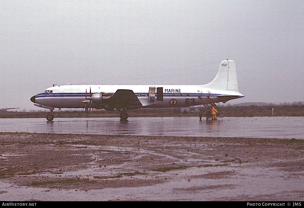 Aircraft Photo of 44063 | Douglas DC-6A | France - Navy | AirHistory.net #745017