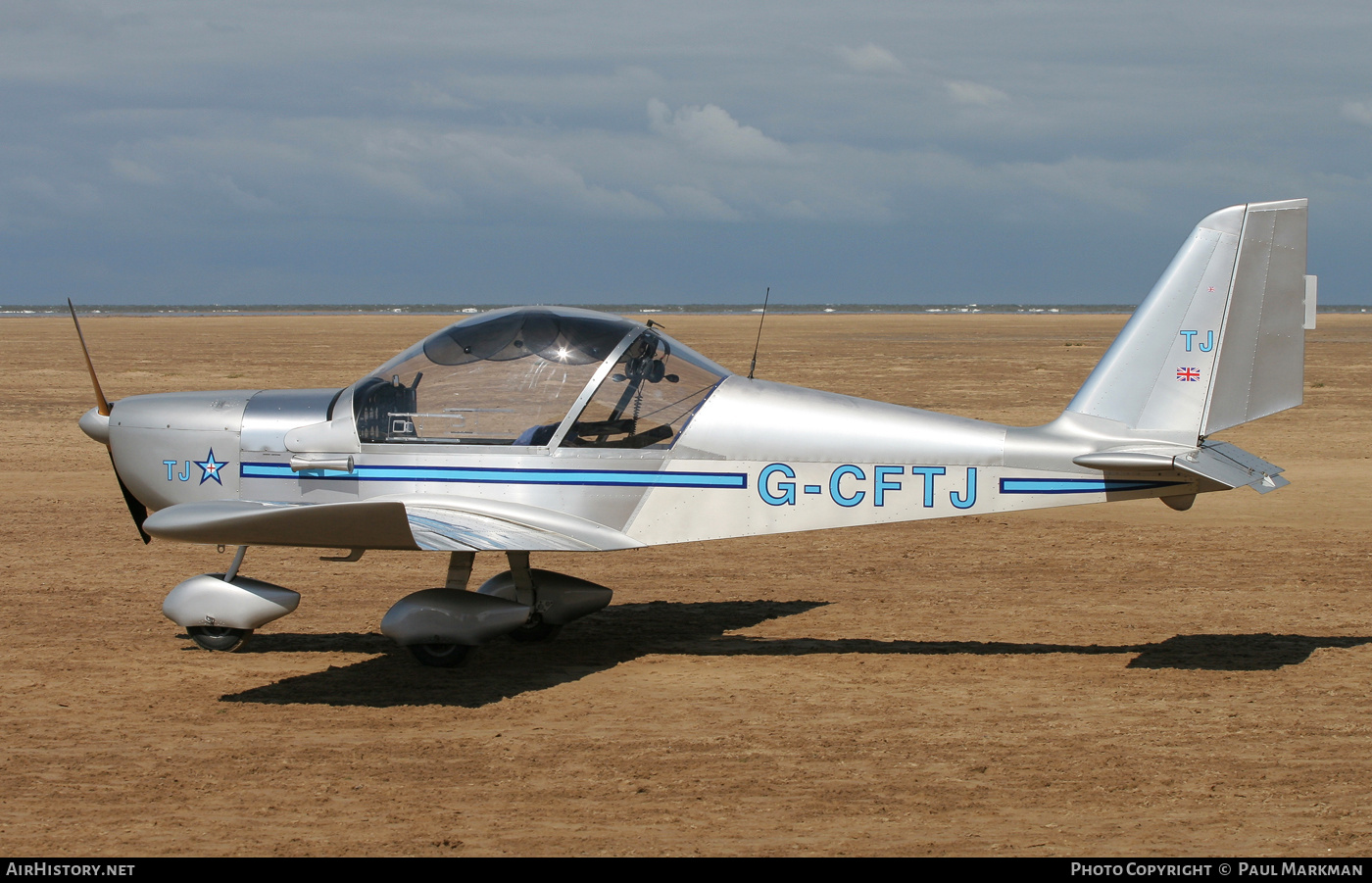 Aircraft Photo of G-CFTJ | Evektor-Aerotechnik EV-97A Eurostar | AirHistory.net #745019