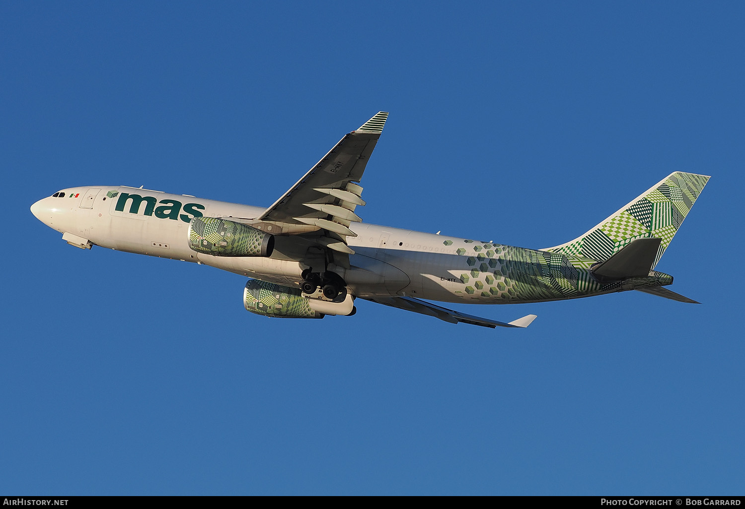 Aircraft Photo of EI-MYY | Airbus A330-243/P2F | MasAir | AirHistory.net #745033