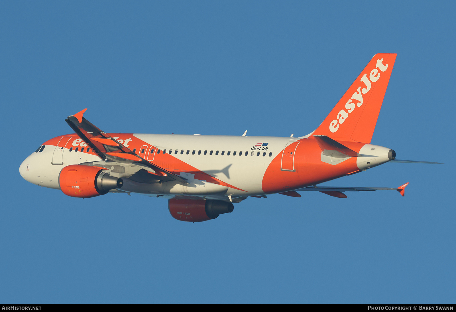 Aircraft Photo of OE-LQM | Airbus A319-111 | EasyJet | AirHistory.net #745036