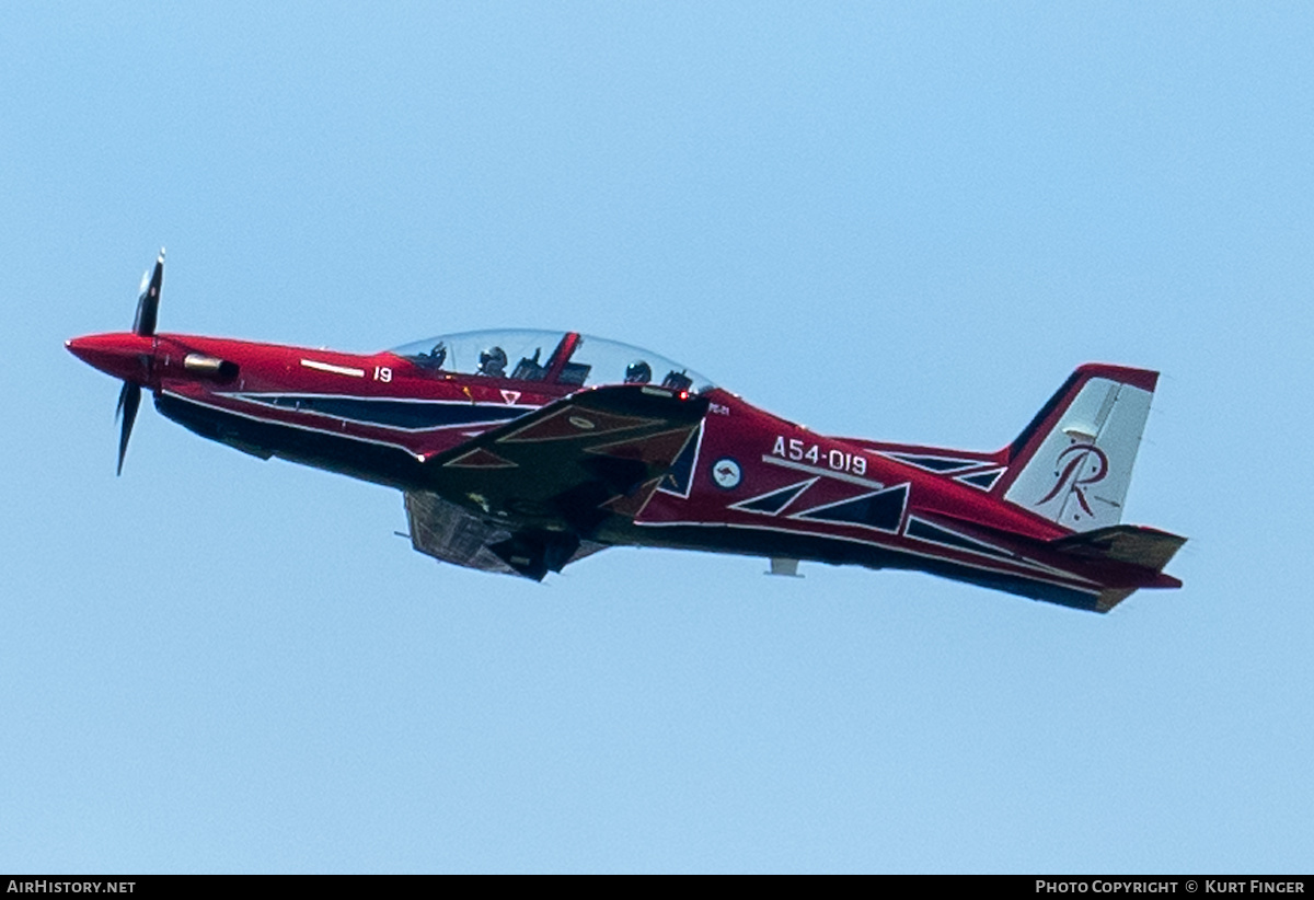 Aircraft Photo of A54-019 | Pilatus PC-21 | Australia - Air Force | AirHistory.net #745063