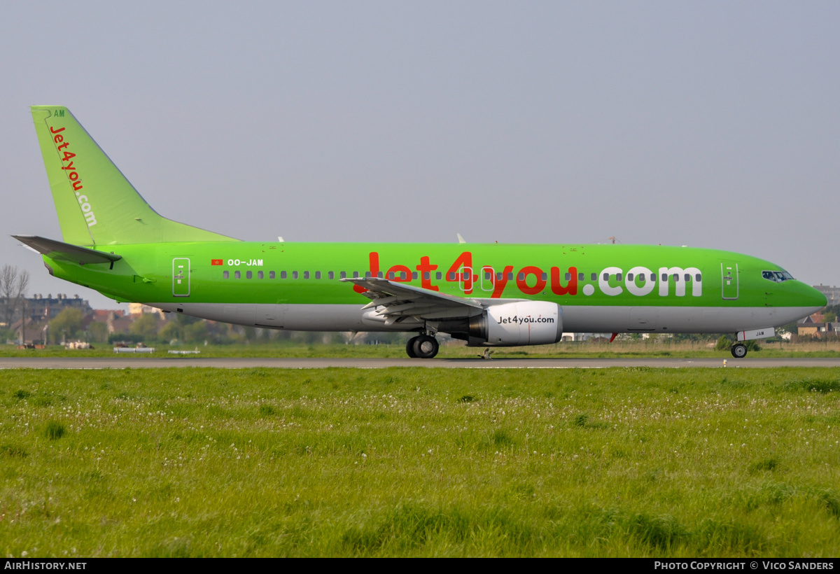 Aircraft Photo of OO-JAM | Boeing 737-46J | Jet4you | AirHistory.net #745068