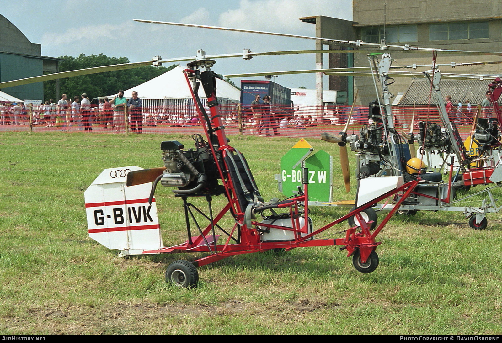 Aircraft Photo of G-BIVK | Bensen B-8M Gyrocopter | AirHistory.net #745087