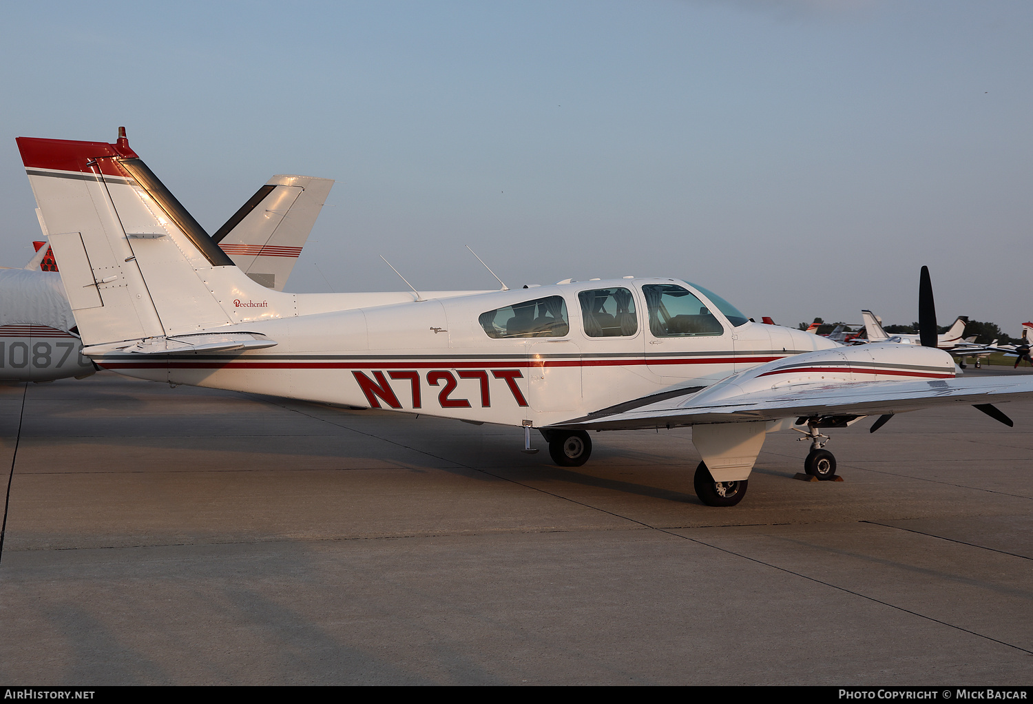 Aircraft Photo of N727T | Beech B55 Baron (95-B55) | AirHistory.net #745095