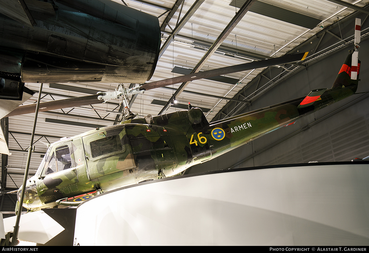 Aircraft Photo of 03306 | Agusta Hkp3C (AB-204B) | Sweden - Army | AirHistory.net #745104