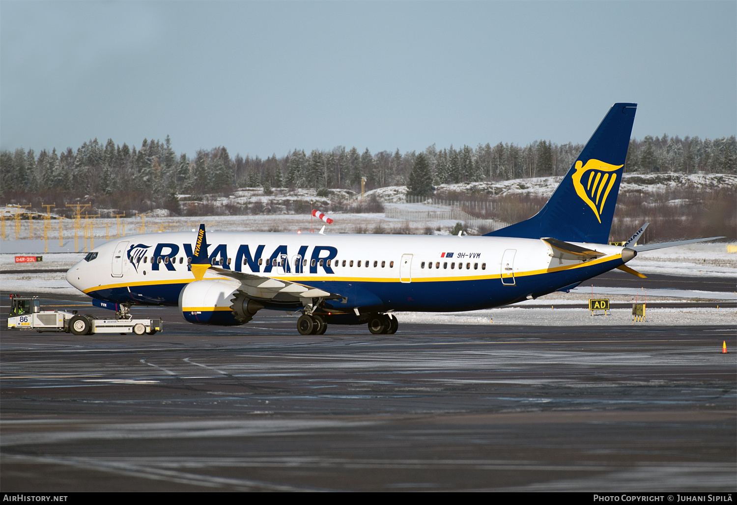 Aircraft Photo of 9H-VVM | Boeing 737-8200 Max 200 | Ryanair | AirHistory.net #745105