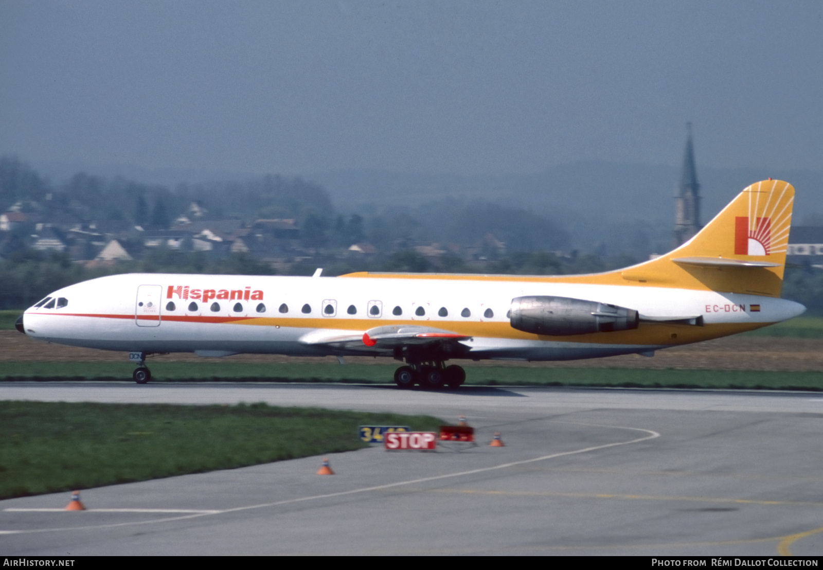 Aircraft Photo of EC-DCN | Sud SE-210 Caravelle 10B1R | Hispania Líneas Aéreas | AirHistory.net #745128