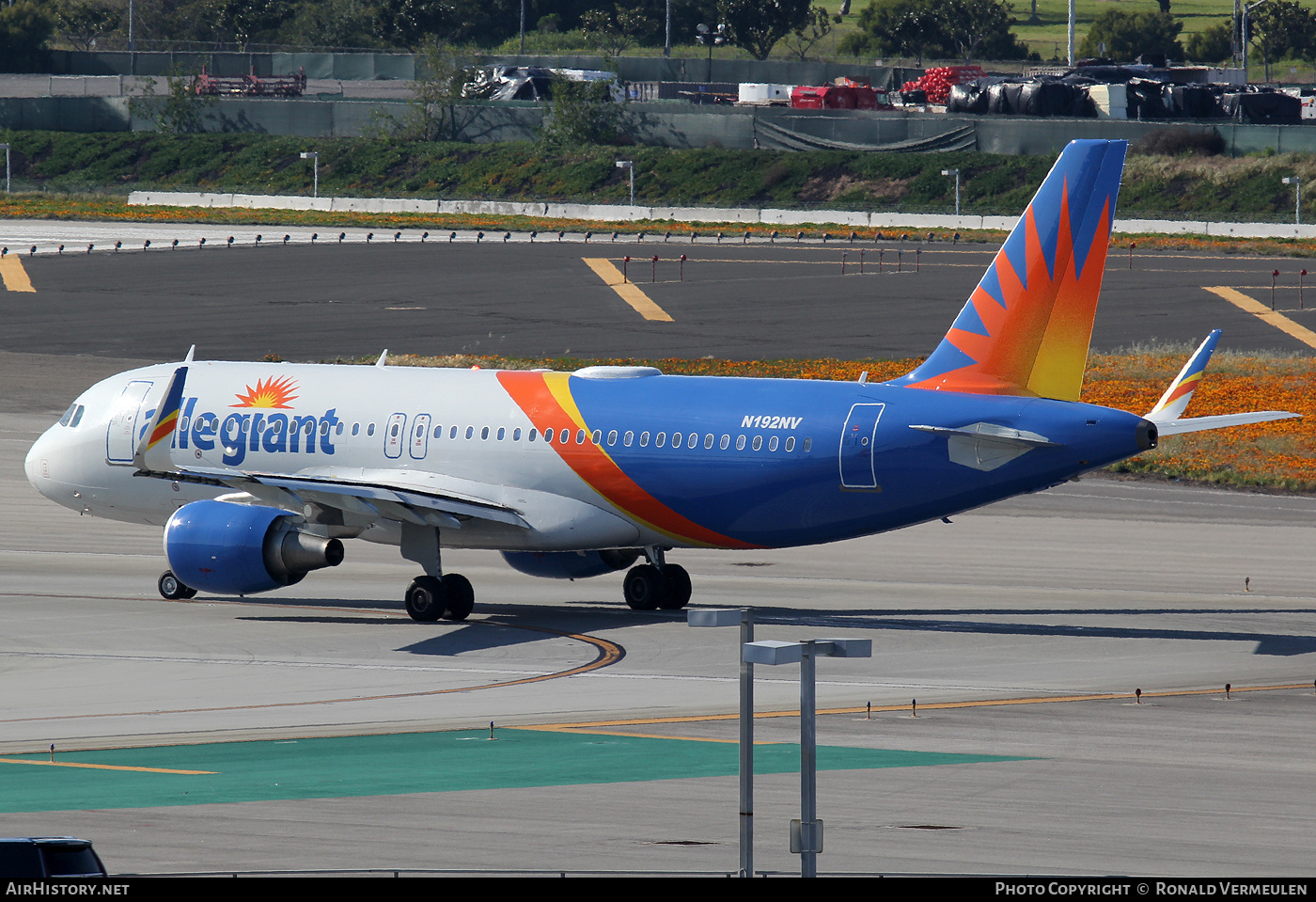 Aircraft Photo of N192NV | Airbus A320-214 | Allegiant Air | AirHistory.net #745183