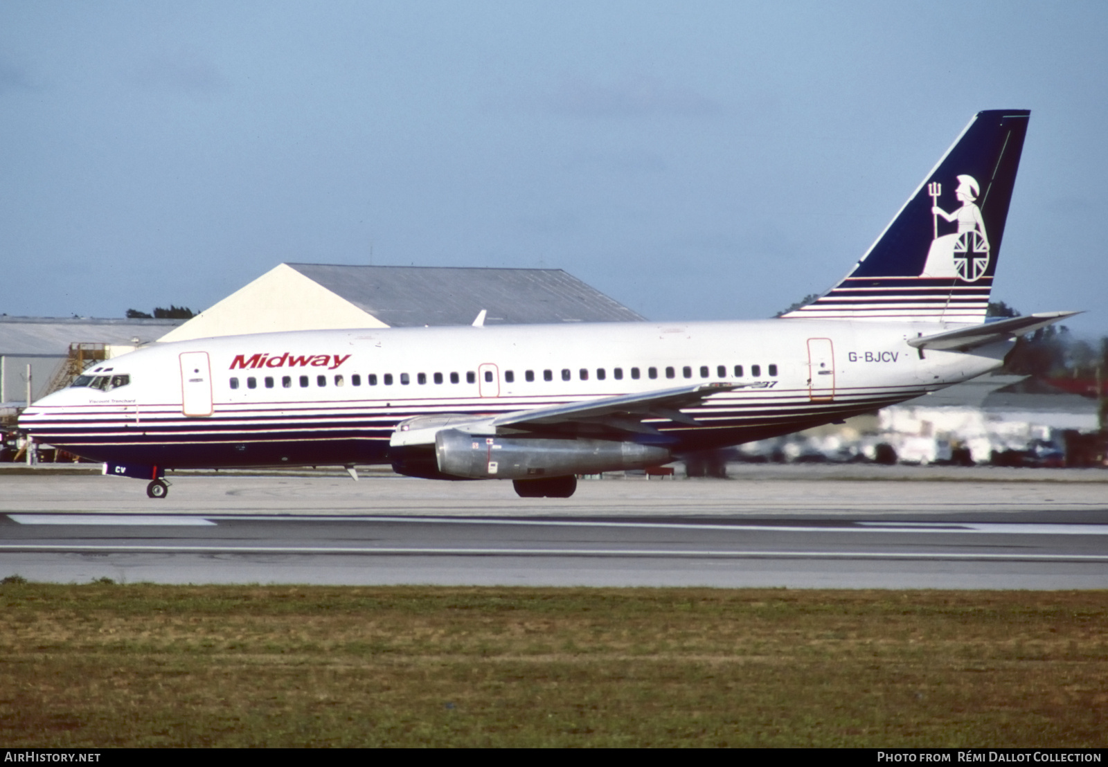 Aircraft Photo of G-BJCV | Boeing 737-204/Adv | Midway Airlines | AirHistory.net #745212