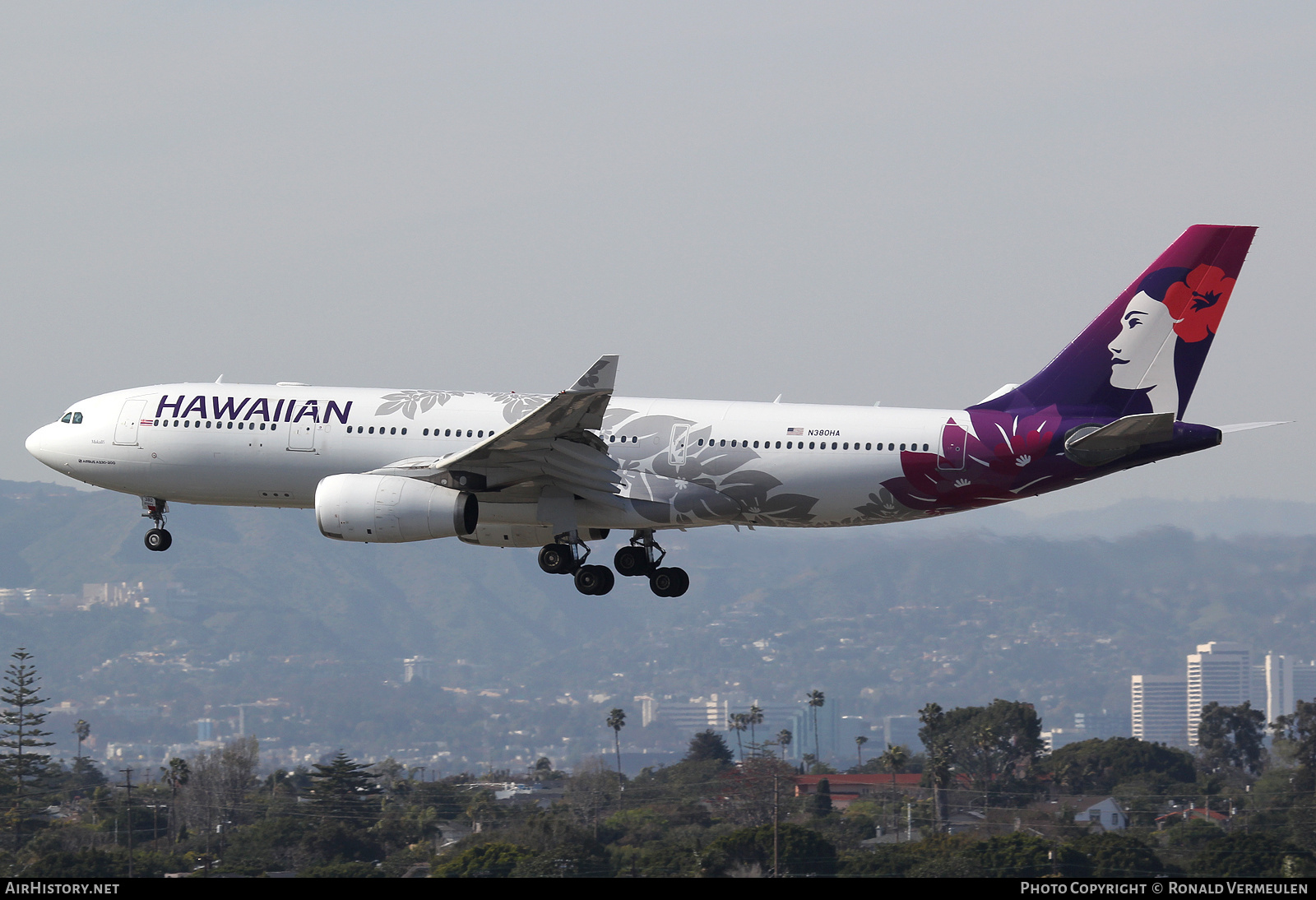 Aircraft Photo of N380HA | Airbus A330-243 | Hawaiian Airlines | AirHistory.net #745218