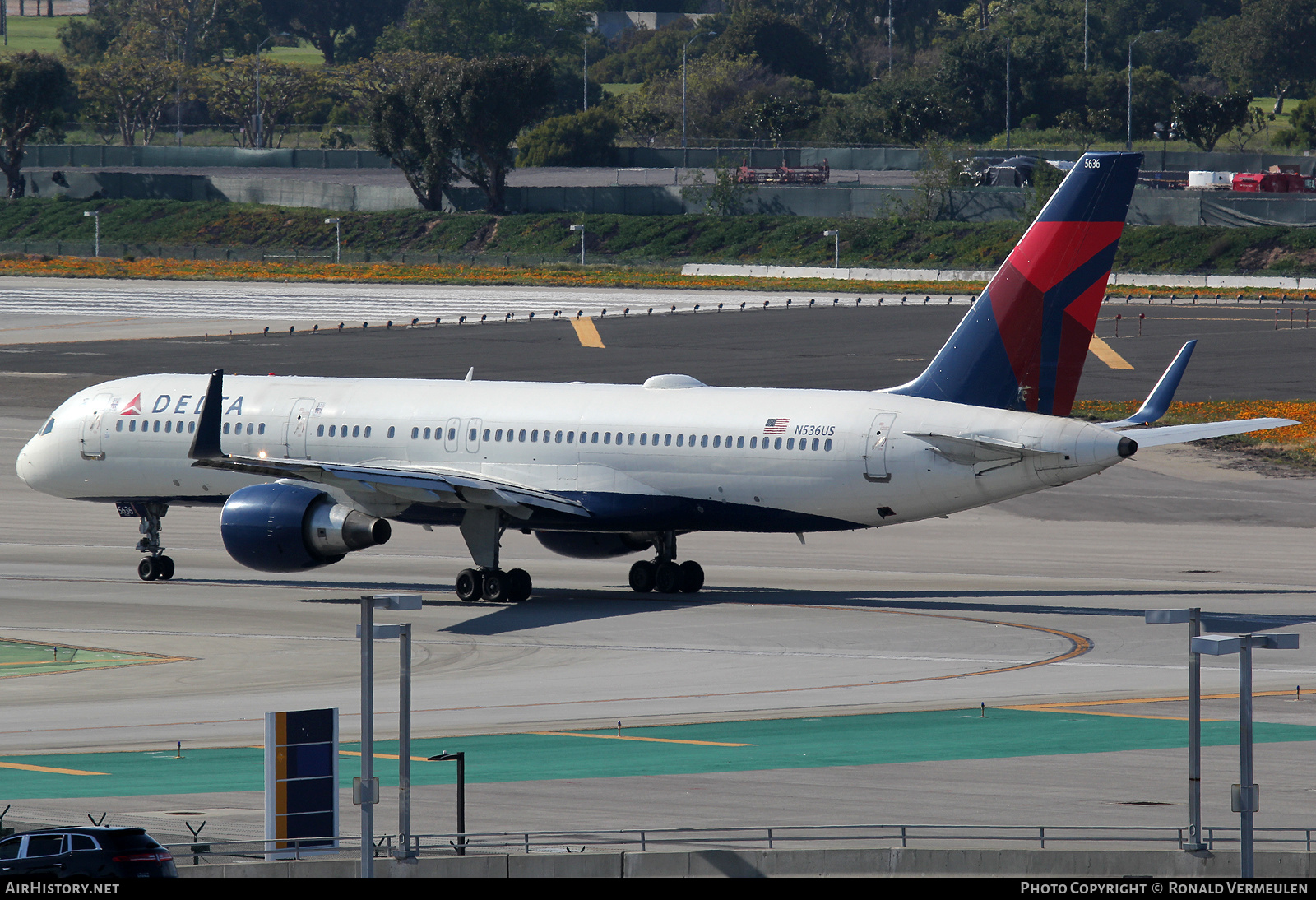 Aircraft Photo of N536US | Boeing 757-251 | Delta Air Lines | AirHistory.net #745219