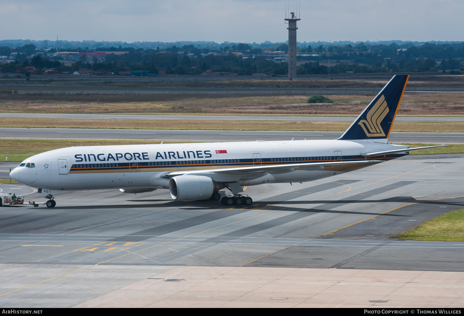 Aircraft Photo of 9V-SVO | Boeing 777-212/ER | Singapore Airlines | AirHistory.net #745254